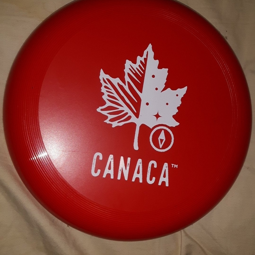💌 5 for 15 - Brand New Red Canaca Frisbee - Picture 2 of 3